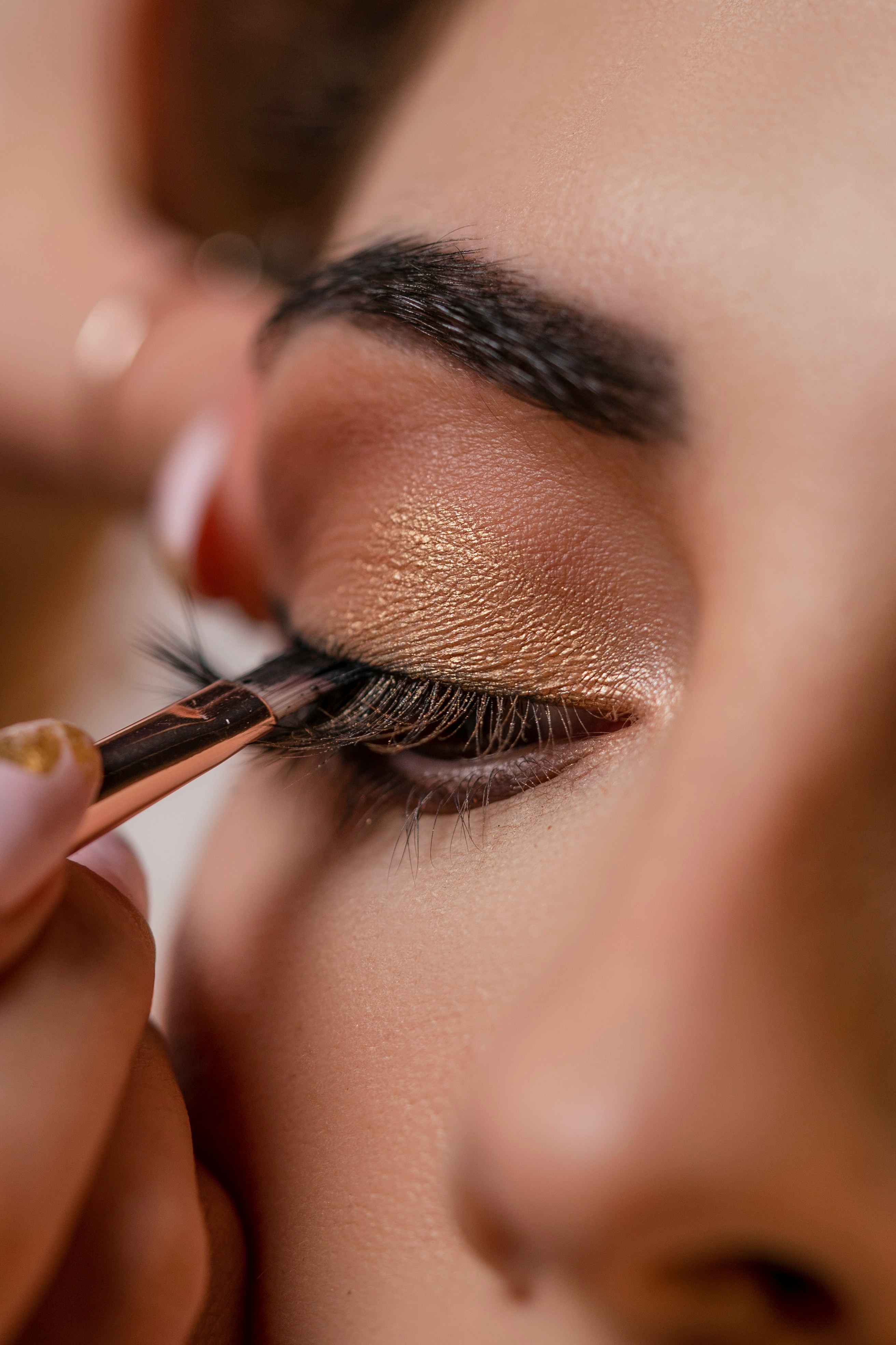 Soft glam makeup